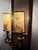 Hollywood Regency Italian Wall Lamp with Mirror Glass and Bird Lampshades, 1960 For Sale - Image 3 of 18