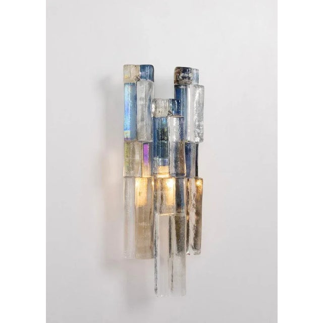 Metal Large Wall Sconces from Kalmar, Austria, 1970s, Set of 2 For Sale - Image 7 of 9