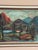 B. Elvsfedt, Hut Between Hills, 1962, Oil on Canvas, Framed For Sale - Image 16 of 18
