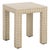 Early 21st Century Hotaru Tile Accent Table in Cream For Sale - Image 5 of 6