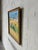Van Ardi Framed Rural Landscape Painting on Canvas Vintage Mid-Century Modern 1970s For Sale In Los Angeles - Image 6 of 8