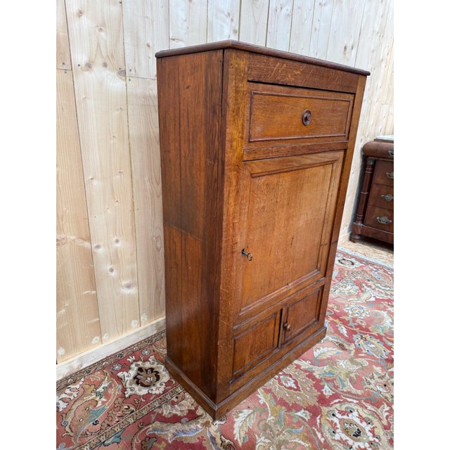 Antique Oak Side Table, 1800s For Sale - Image 5 of 8