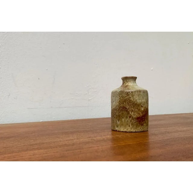 Mid-Century Minimalist Pottery Vase from Ruscha, West Germany, 1960s For Sale - Image 9 of 12