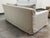 Restoration Hardware Belgian Track Arm Bench-Seat Linen Slipcover Loveseat For Sale In San Francisco - Image 6 of 11