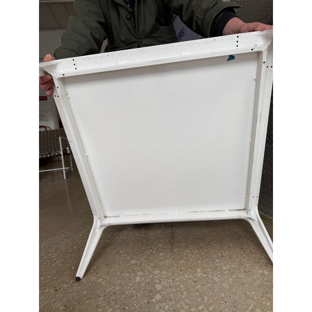 Still 28" Square Side Table by Richard Frinier / Brown Jordan For Sale In Chicago - Image 6 of 8