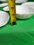 Up for consideration is a beautiful vintage set of milk glass serving dishes with a leaf design. This would look lovely in...