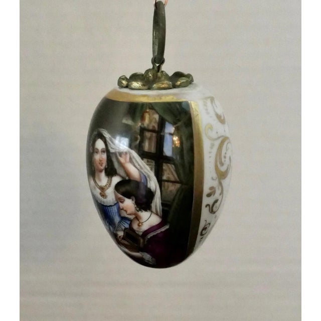 French 19th Century Sevres Porcelain Ornament For Sale - Image 3 of 12
