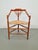 Dutch Bobbin and Rush Corner Chair, 1950s For Sale - Image 3 of 9