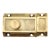 Reclaimed Brass Yale Surface Mount Rim Night Latch For Sale