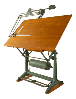 Drafting Table by Nestler, 1950s