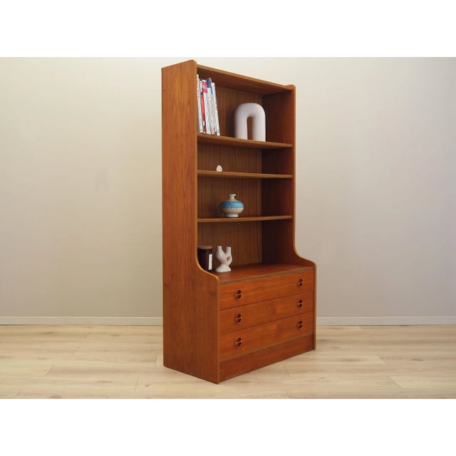 1960s Vintage Danish Teak Bookcase, 1960s For Sale - Image 5 of 18