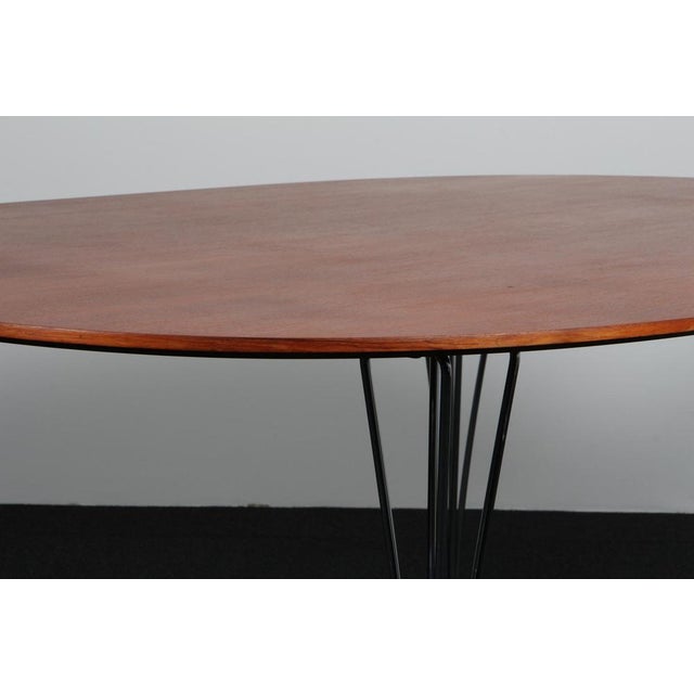 Teak Dining Table from Piet Hein & Bruno Mathsson, 1960s For Sale - Image 6 of 8