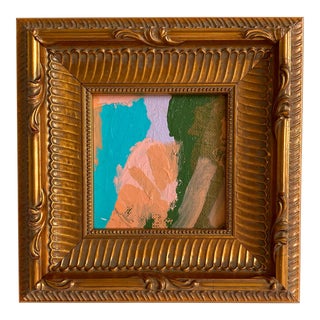 Jessalin Beutler 2024 Framed Mini Painting "Receding River" For Sale