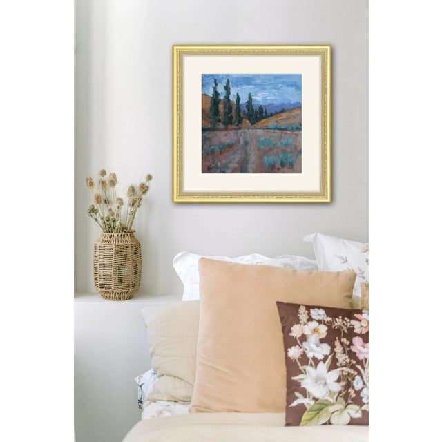 Modern Desertscapes Nevada Desert Landscape Oil Painting For Sale - Image 4 of 9