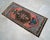1970s Hand Knotted Turkish Rug Boho-Chic Small Accent Rug Enrty Decor Door Mat 19"x44" For Sale - Image 12 of 13