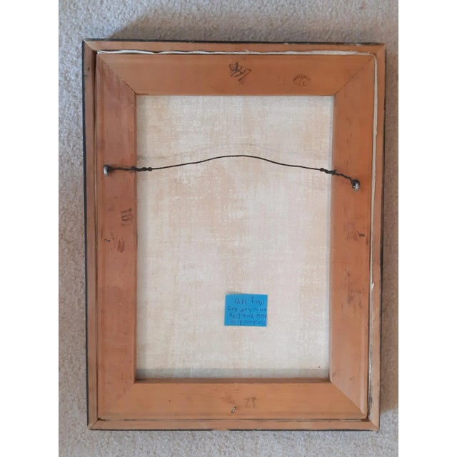 This stunning abstract painting of New York City features a vibrant array of jewel tones, particularly in pink. Created as...