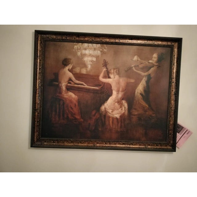 CLAUDETTE “Rhapsody in Twilight" OIL PAINTING SIGNED Claudette (56” X 44”)FRAMED