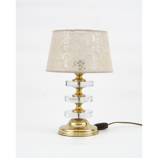 Crystal Lamp from Nachtamnn, Germany, 1970s For Sale - Image 4 of 5