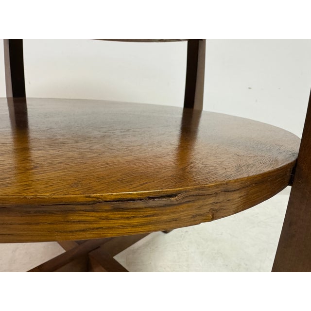 Dutch Art Deco Amsterdam School Coffee Table, 1930s For Sale - Image 4 of 11