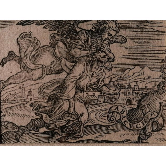 Unknown - Abacuch - Original Etching - Early 19th Century For Sale