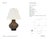 Thomas O'Brien by Visual Comfort Signature Tahiti 25" Table Lamp in Smoke with Linen Shade Designer: Thomas O'Brien...