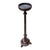 Antique, Turned Mahogany Display/Plant/Candle Stand, W/Carved Leaf Base and Clawed Feet, Circa 1890s For Sale