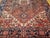 1900 - 1909 Antique Persian Heriz Karajeh Rug, Hand-Knotted Wool, Geometric Design, Brick & Navy, 9x12 For Sale - Image 5 of 10