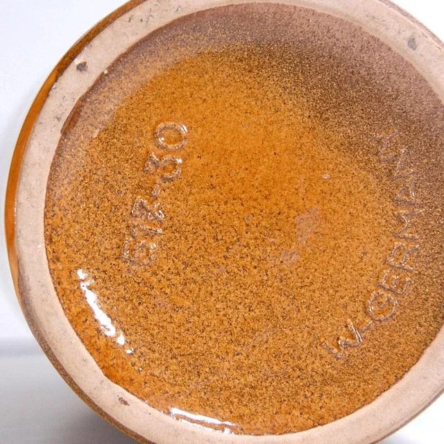 1970s Vintage German Ceramic Vase from Scheurich, 1970s For Sale - Image 5 of 6