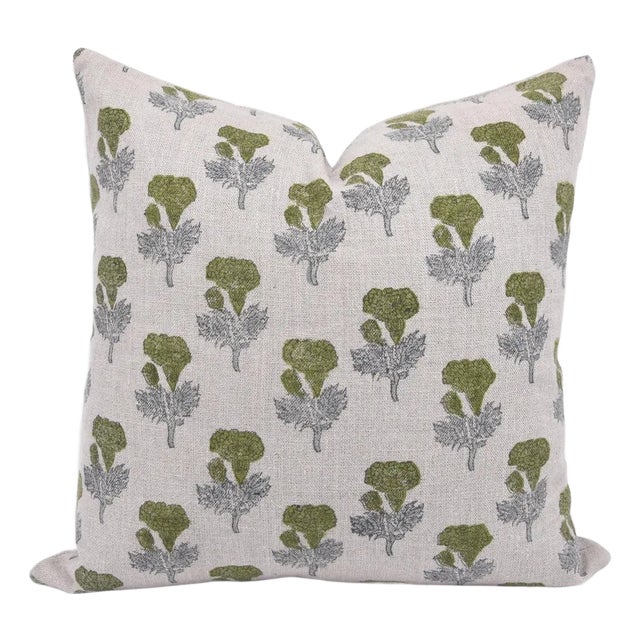 Floral Home Decor Cushion Cover 24x24 Inch- Manmohan For Sale