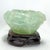 Asian Antique Chinese Carved Fluorite Censer or Brush Washer on Stand Qing/Republic For Sale - Image 3 of 14