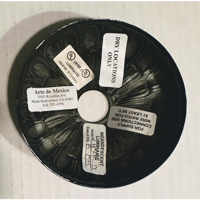 21st Century Arte De Mexico 6-Light Spanish Colonial-Style Chandelier For Sale - Image 12 of 12