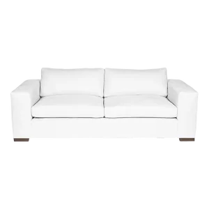 Moss Home Hov Sofa 84", Bonanza Optic White