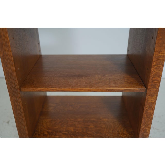 Stickley Mission Oak Lectern Podium Bookcase For Sale - Image 10 of 13