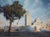 1990s Alexander Sergeev, Tunisian Landscape, Original Oil Painting, 1994 For Sale - Image 5 of 5