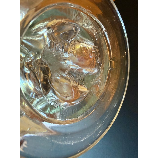 Transparent Vintage 4~Chamber Decanter, Made in France For Sale - Image 8 of 8
