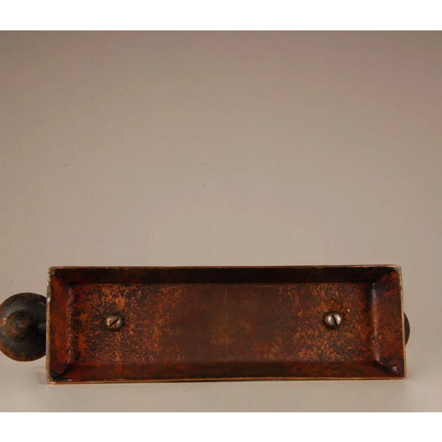 French Art Deco Wrought Iron Candleholder by Gilbert Poillerat, 1940s For Sale - Image 10 of 12