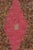 Pink Vintage Mid-Century Moroccan Berber Runner With Pink Lozenges For Sale - Image 8 of 9
