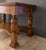19th Century Tiger Oak Library Table With Two Drawers and Bead Moulding For Sale - Image 4 of 18