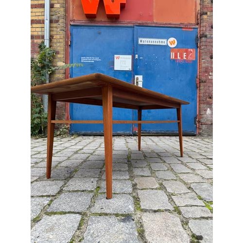 Teak Coffee Table with Shelf, Denmark For Sale - Image 3 of 11