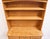 Late 20th Century Ragazzi Furniture Solid Oak Early American Country 52" Dresser W. Bookcase Hutch - Made in Quebec For Sale - Image 5 of 14