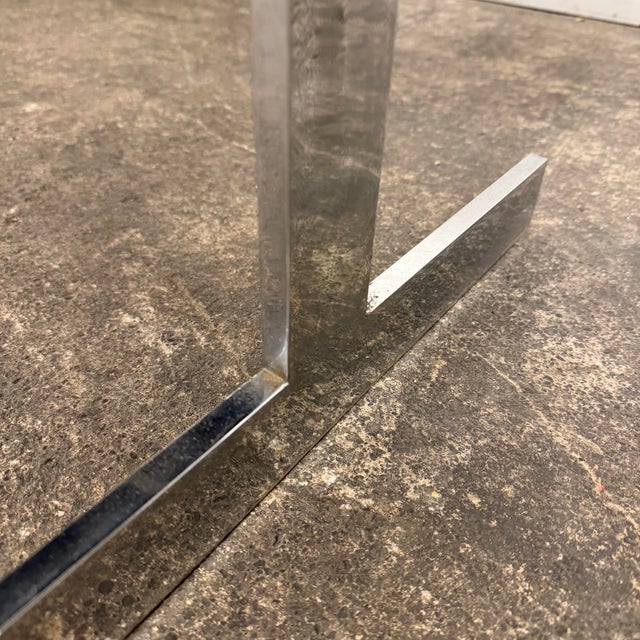 Wood Peerless Steel Equipment Co. Walnut and Steel Credenza For Sale - Image 7 of 12