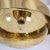 Pair of Mid Century Modern Glass Pendant Lights 1970s For Sale - Image 11 of 14