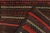 Textile Vintage Persian Kilim Runner in Aubergine With Red Stripes by Rug & Kilim For Sale - Image 7 of 7