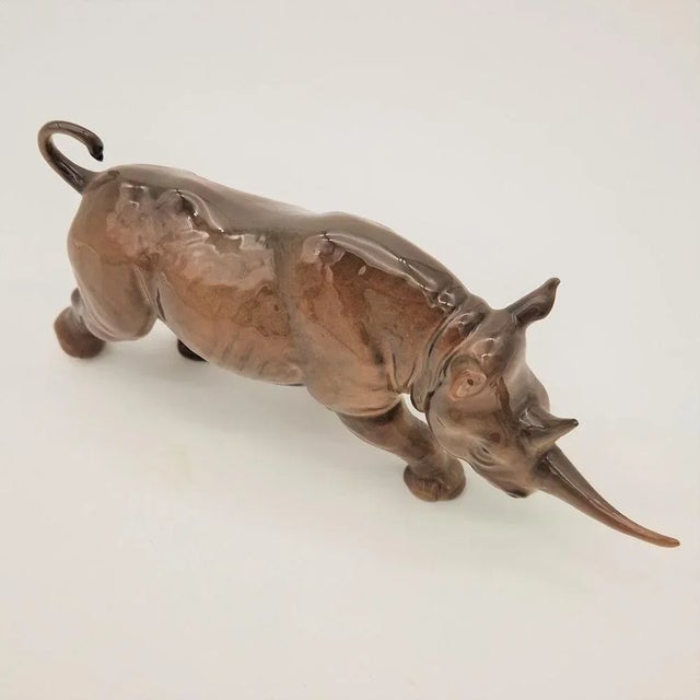 Ceramic Porcelain Figure Pointed Mole from Göbel, 1970s For Sale - Image 7 of 8