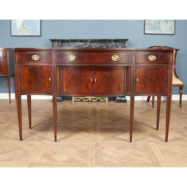 Traditional 1990s Hickory Chair Sideboard For Sale - Image 3 of 16