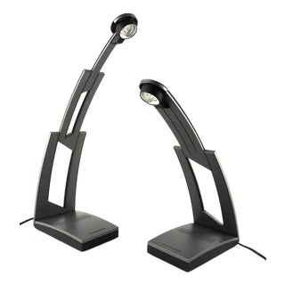 Jazz Table Lamps by Ferdinand Alexander Porsche for PAF Studio, 1990s, Set of 2 For Sale