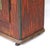 Antique Rustic Farmhouse Folk Art Painted Bridal Cabinet, 1860 For Sale - Image 15 of 16