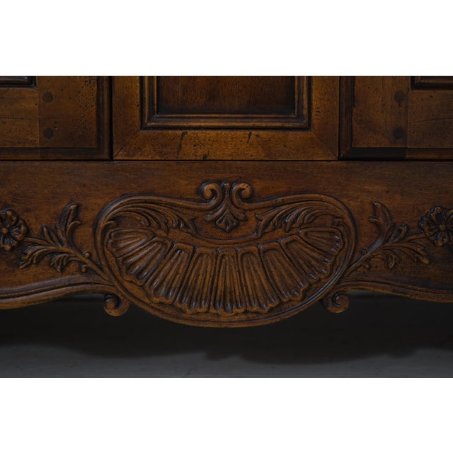 Henredon Country French Large Secretary Desk For Sale - Image 16 of 18