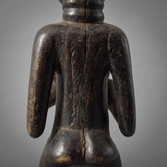 Black Early 20th Century Dan Standing Female Figure For Sale - Image 8 of 11