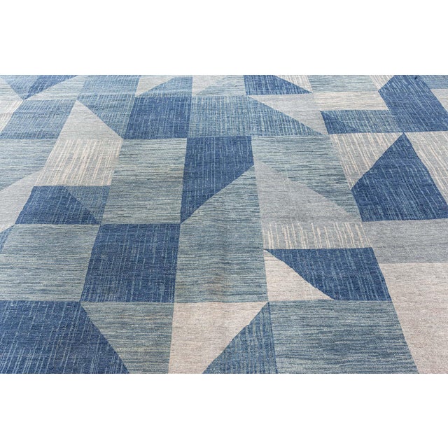 Contemporary Geometric Rug by Doris Leslie Blau For Sale - Image 4 of 7